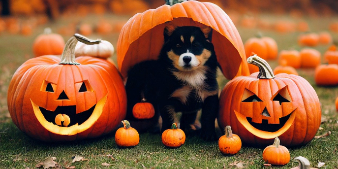 Halloween steht vor der Tür – auch Ihr Haustier freut sich darauf!